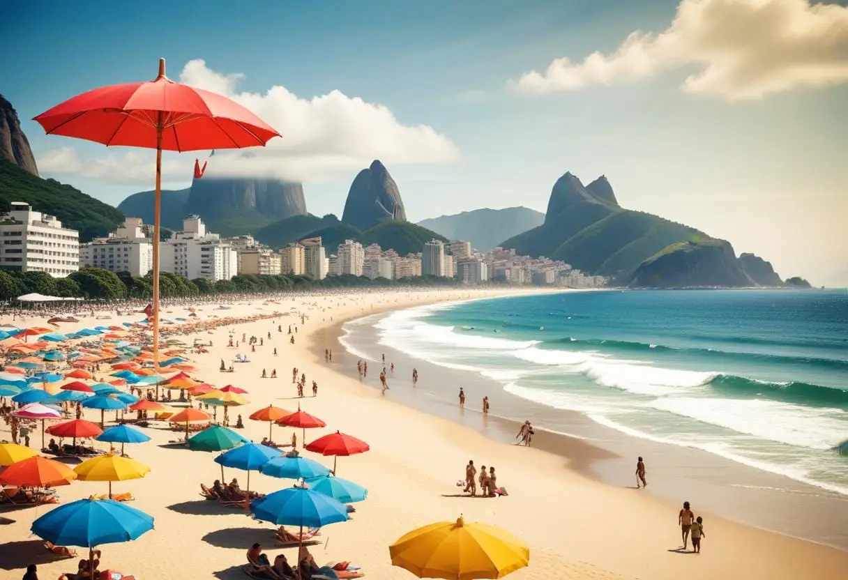 Upplev Rio de Janeiro som digital nomad med coworking illustration