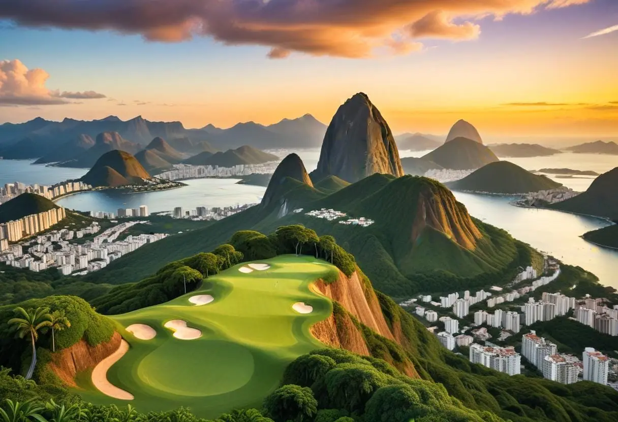 Upplev drömmen med golfresor till Rio de Janeiro illustration