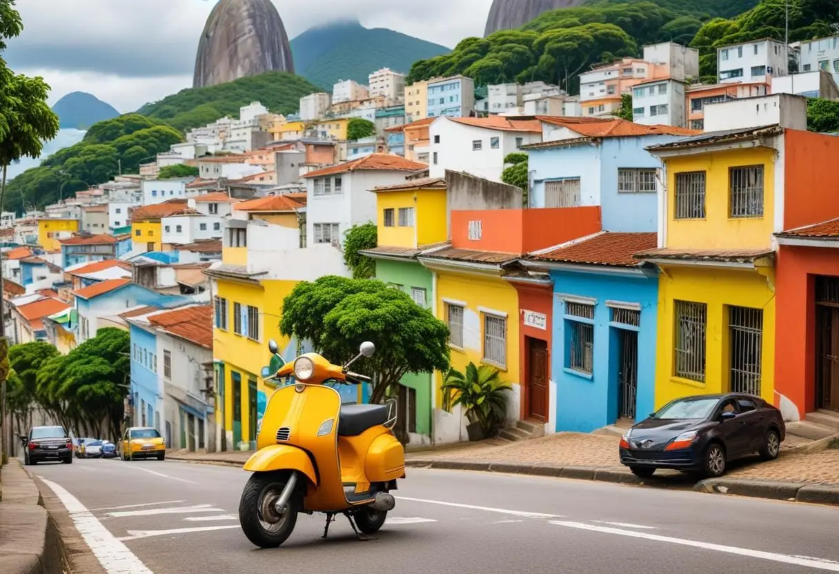 Hyra moped i Rio de Janeiro – enkel väg till äventyr! illustration