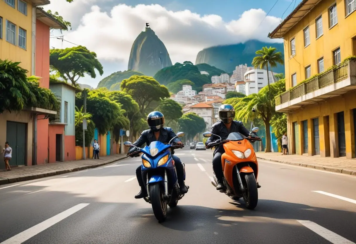 Hyra motorcykel i Rio de Janeiro – så gör du! illustration