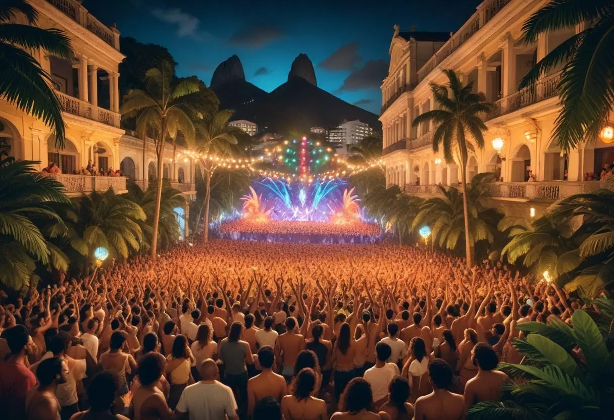 Upptäck Rio de Janeiros bästa musikscener och lokala band illustration