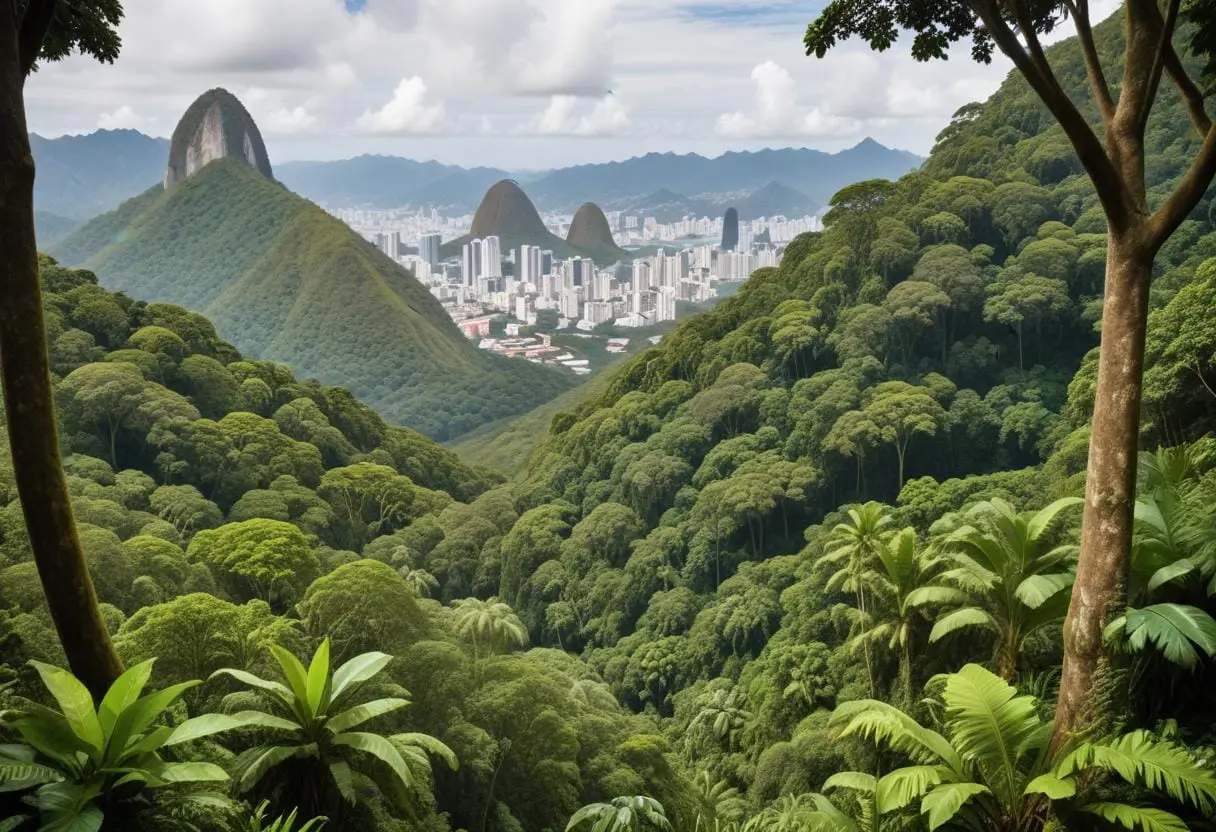 Upptäck de bästa vandringslederna i Rio de Janeiro illustration