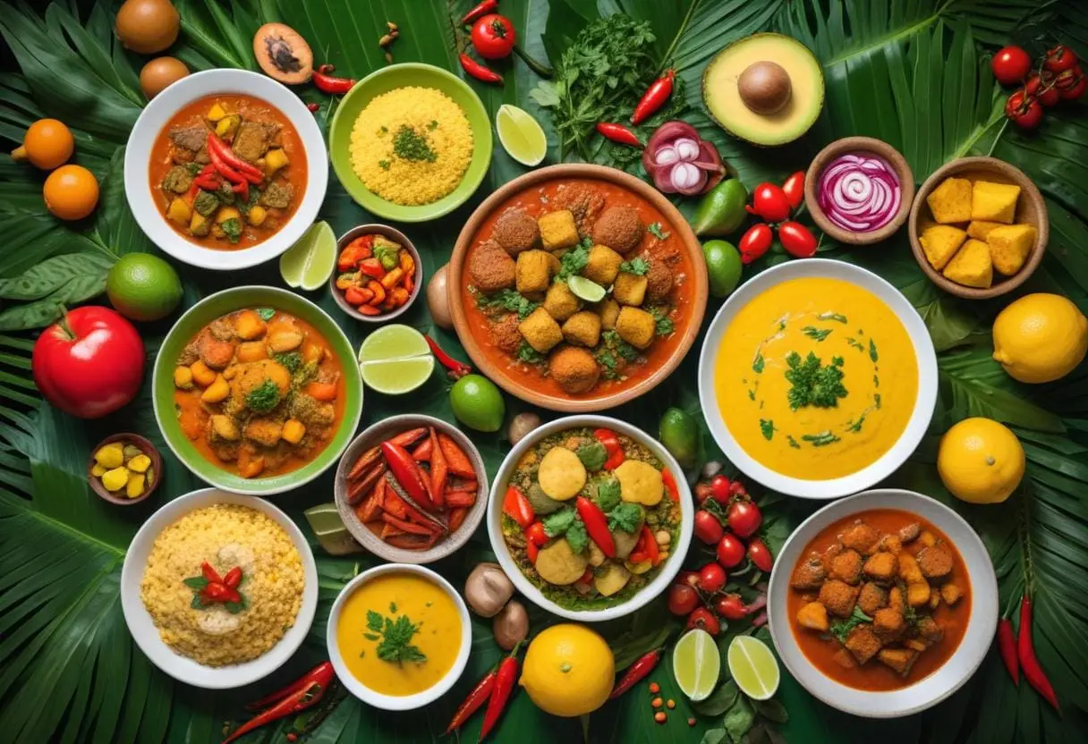 Vegetariska och veganska alternativ i Rio de Janeiro – Ditt nya matäventyr! illustration